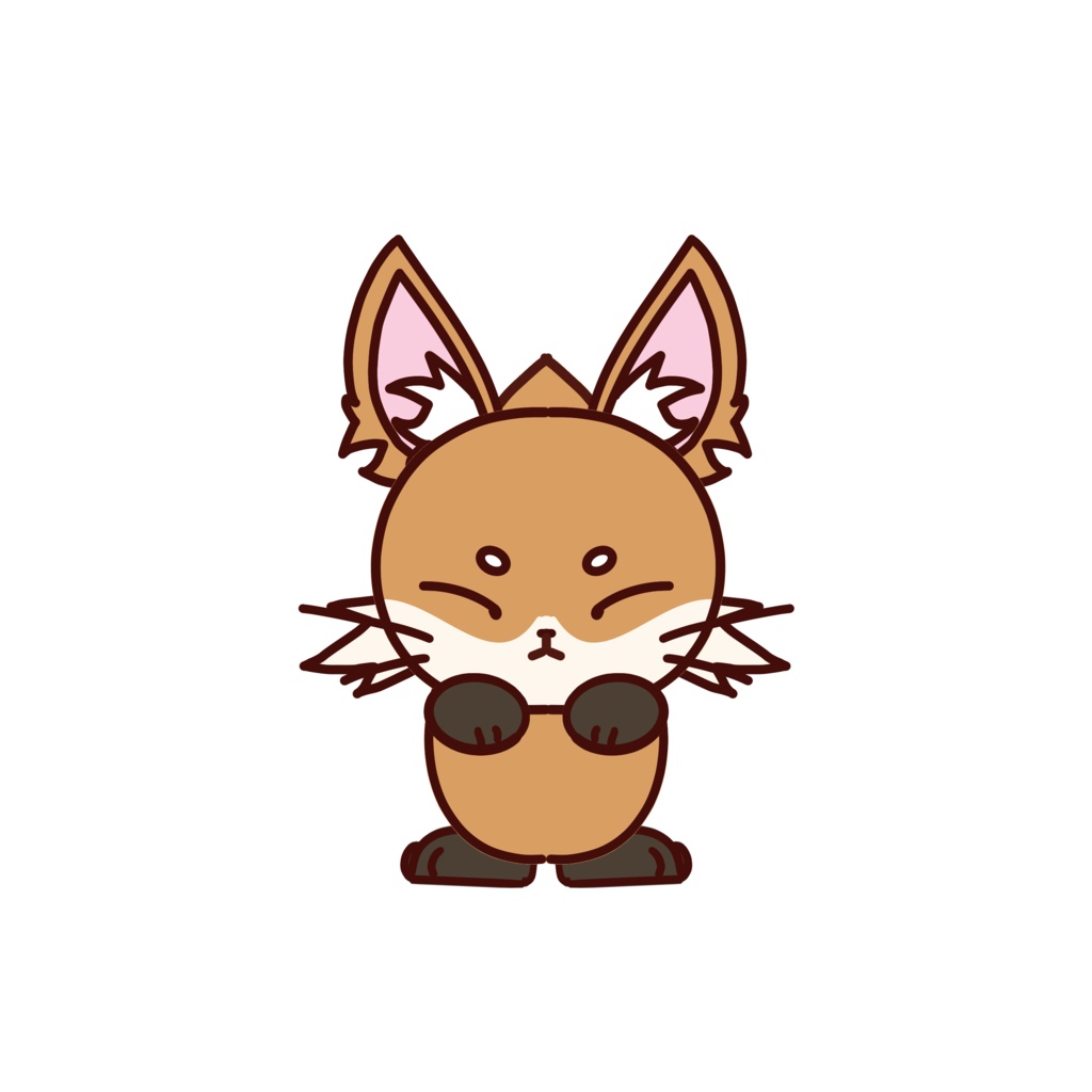 【Live2D】小動物 狐狸全身