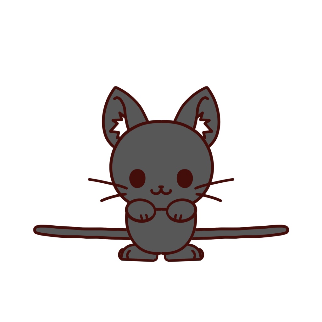 【Live2D】小動物 貓又全身
