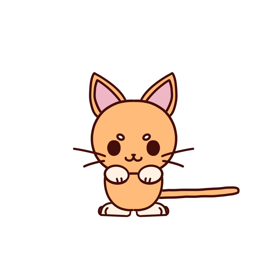【Live2D】小動物 貓咪全身