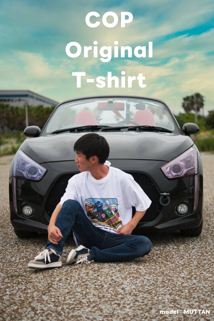 【COP】T-shirt(黒)