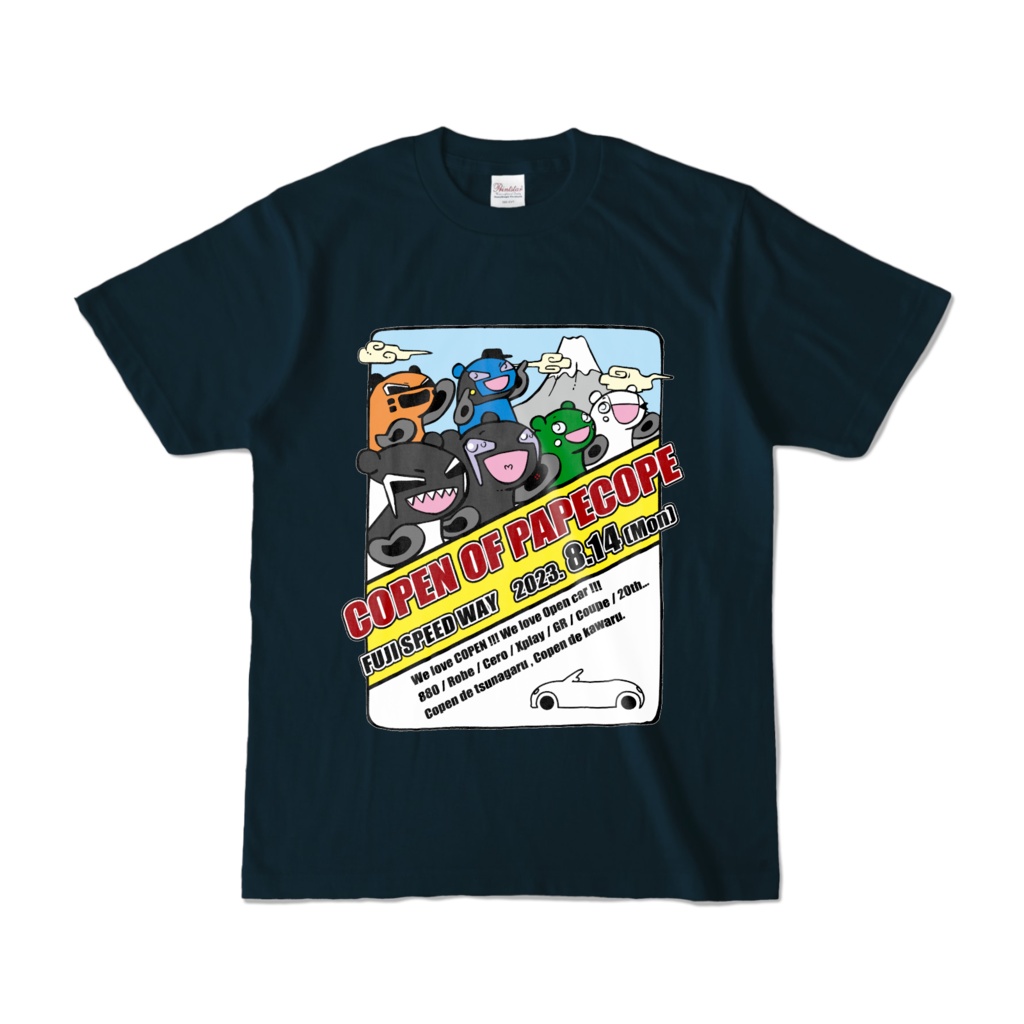 【COP】T-shirt(ネイビー)