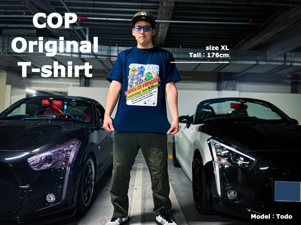 【COP】T-shirt(ターコイズ)