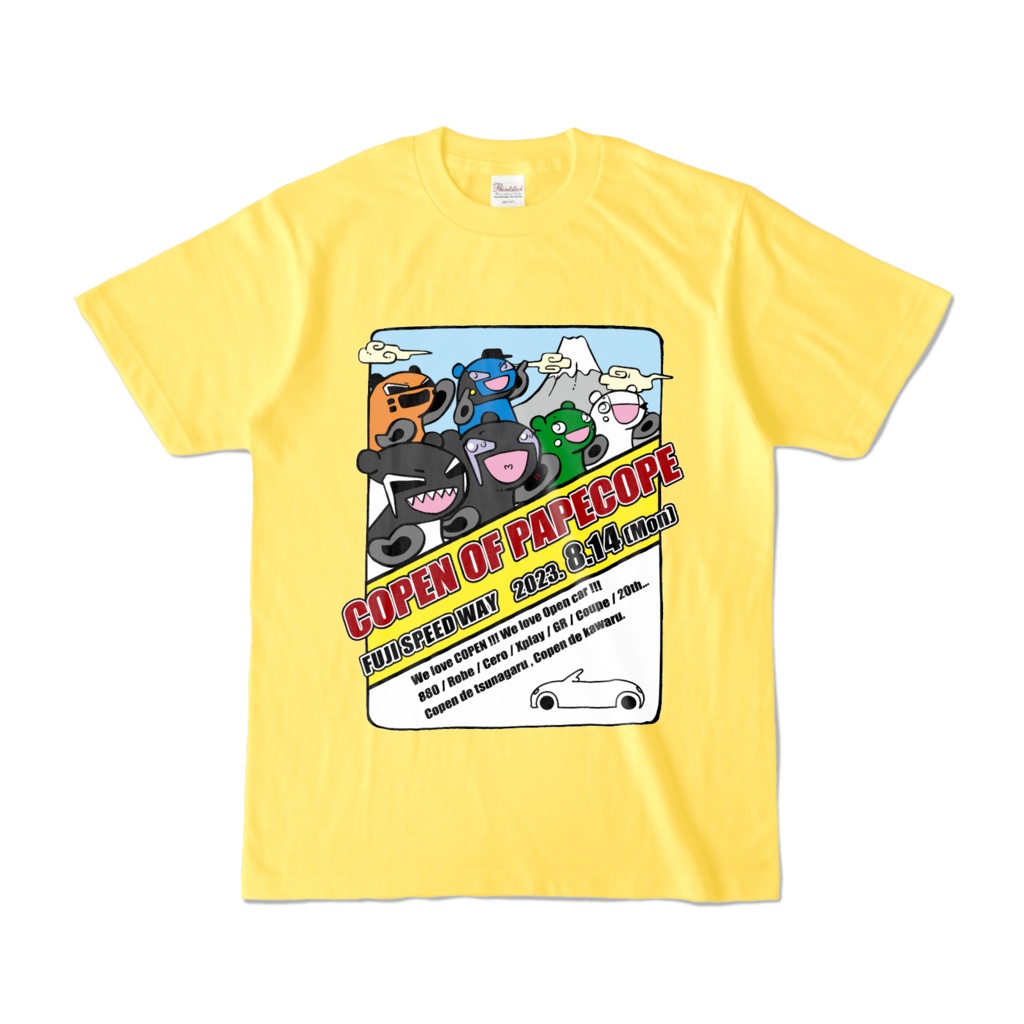 【COP】T-shirt(イエロー)