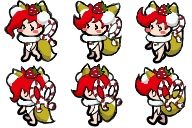 祝イベント式神ちゃんショートケーキ