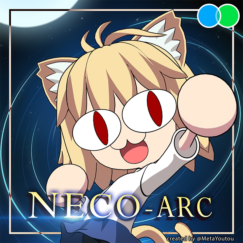 [VRC 3D Avatar] Neco-Arc & Chaos v1.23