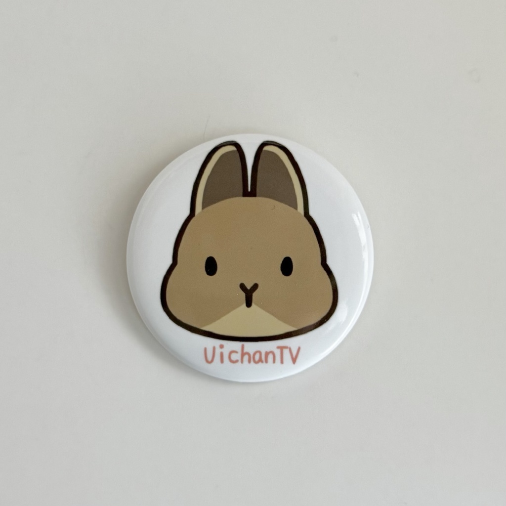 うさぎのうい 缶バッジ