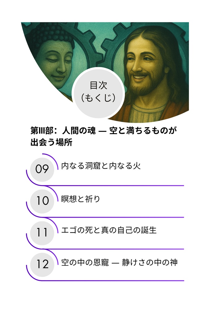 逆の道を歩みながらも、同じ光へと向かう――仏陀とキリストの深い出会い