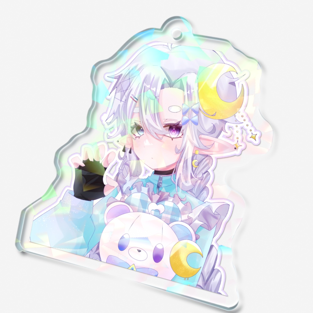 【コラボ】魔月と夜月ルナのアクキー!