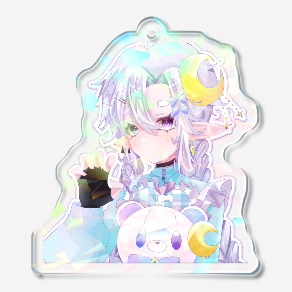 【コラボ】魔月と夜月ルナのアクキー!