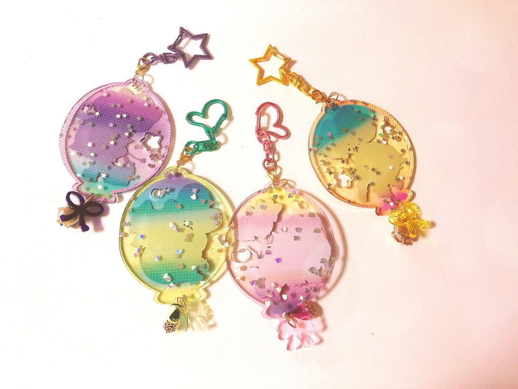 【プロセカ】ワンダショバルーン型連結アクキー