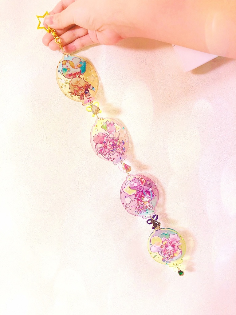 【プロセカ】ワンダショバルーン型連結アクキー