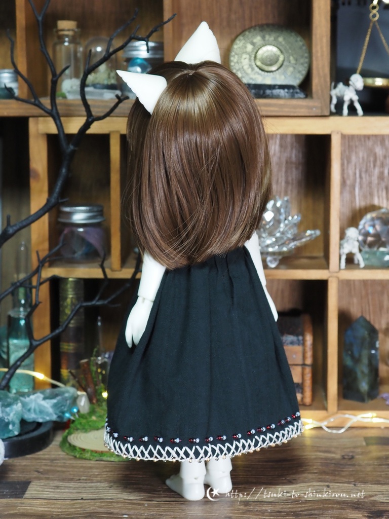 『DEAR CHILD・ビーズ刺繍のワンピセット』