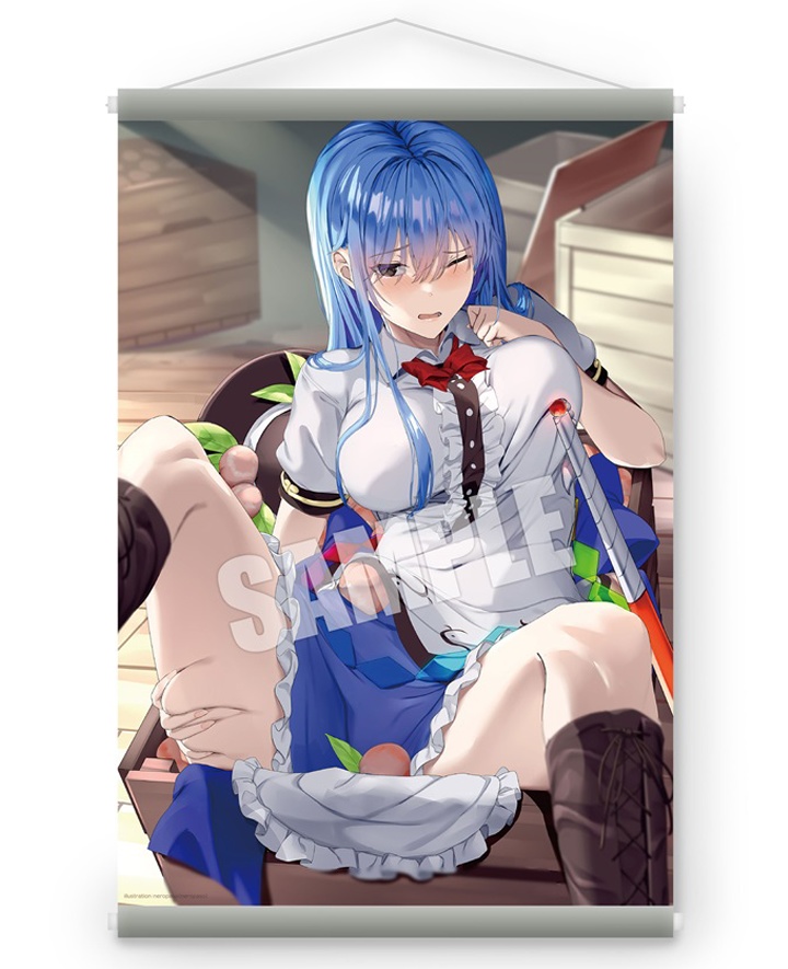 【SALE】比那名居天子 B2Wスエードタペストリー①箱入り娘