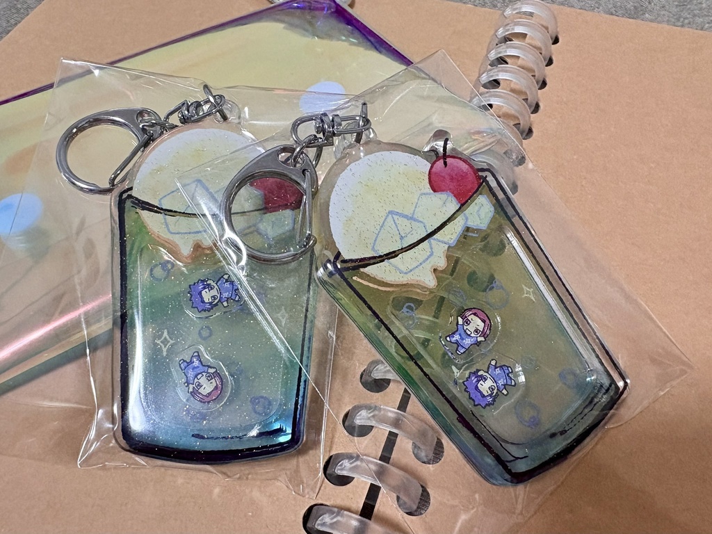 シャカシャカアクキー