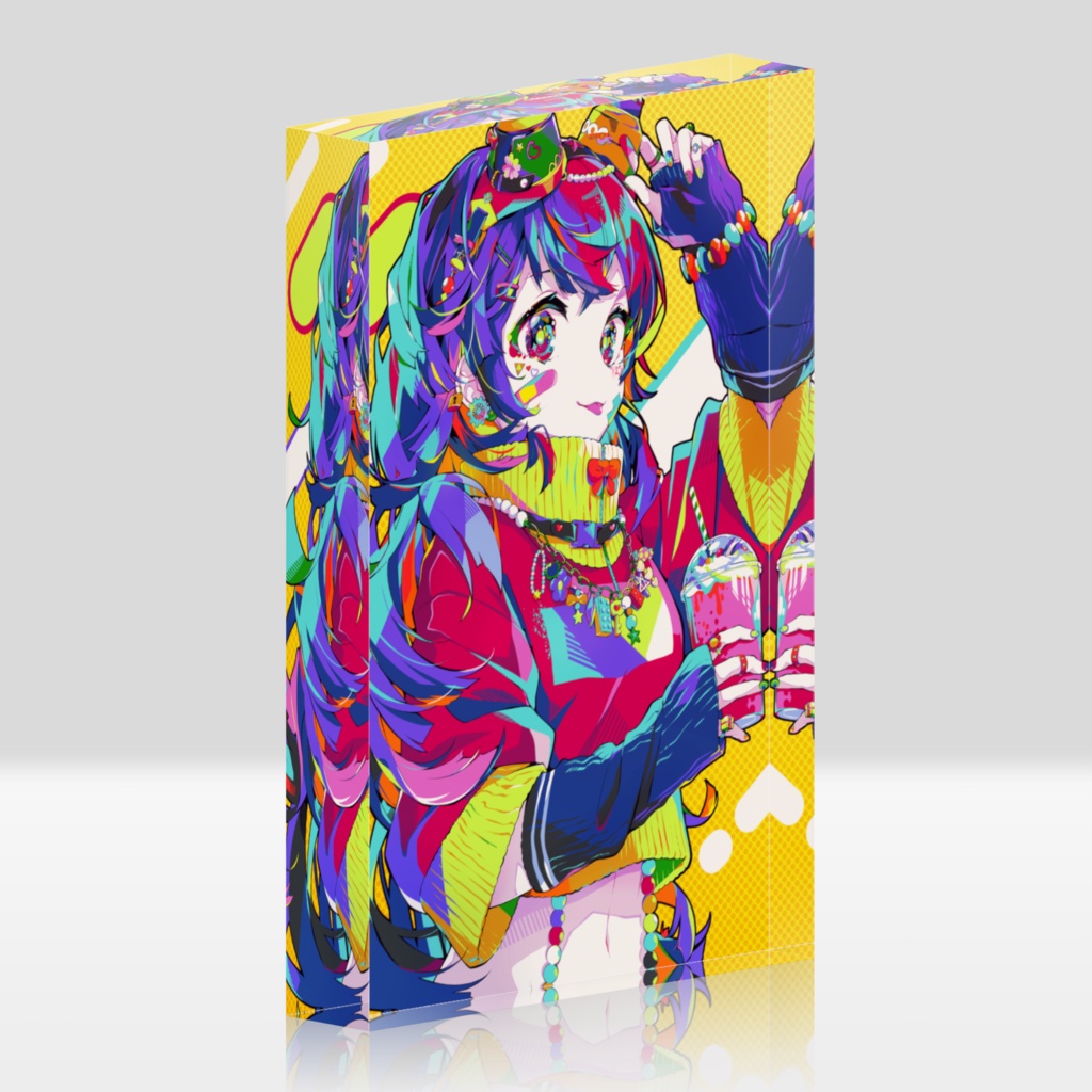 アクリルブロック【kawaii スチパン】