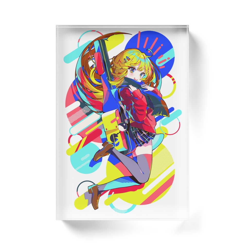 アクリルブロック【放課後ポップガール】