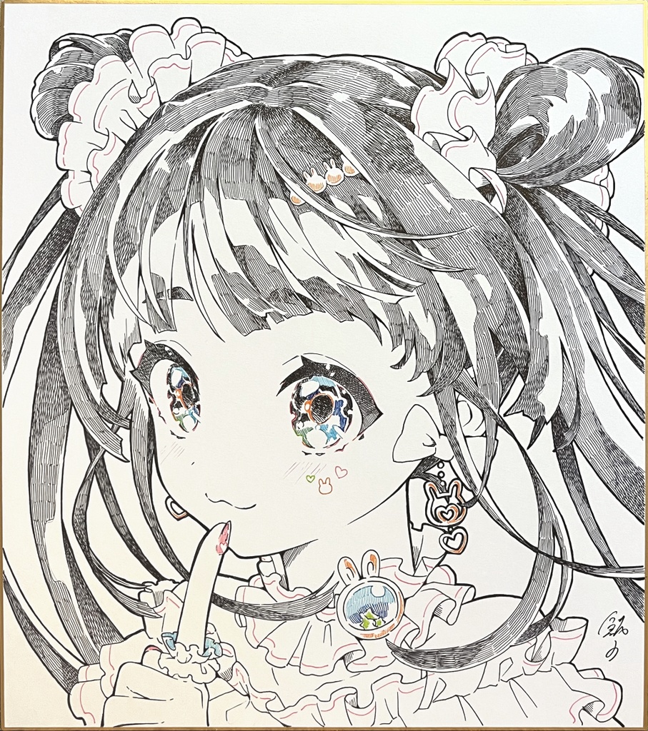 色紙イラスト(原画)
