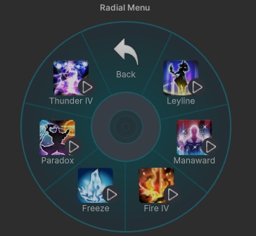 FF Black Mage Particle Effects