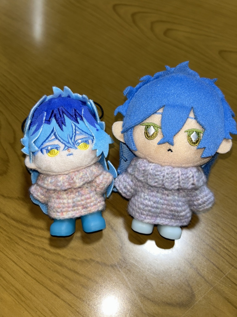 手編みタートルニットセーター