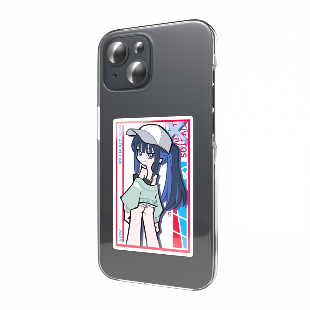 スマホステッカー 錠前サオリ