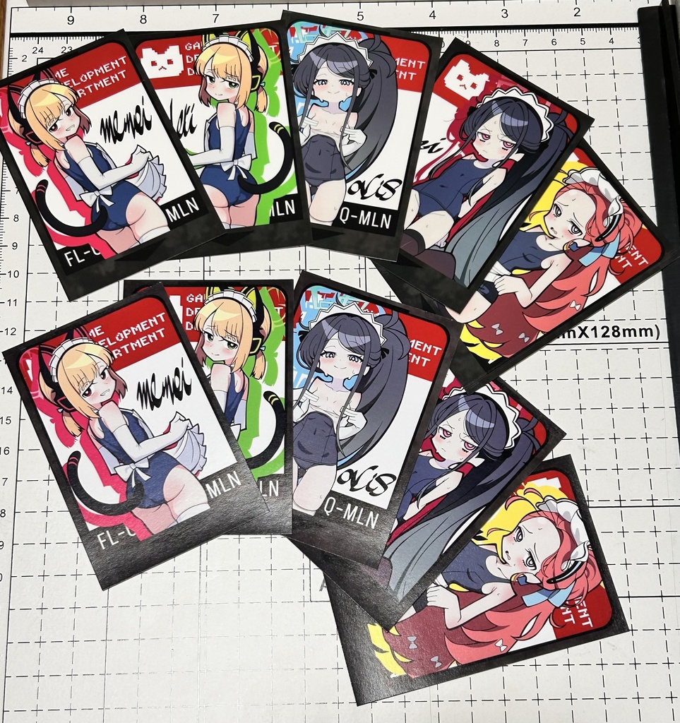 ステッカー(ハンドメイド)　ゲーム開発部セット