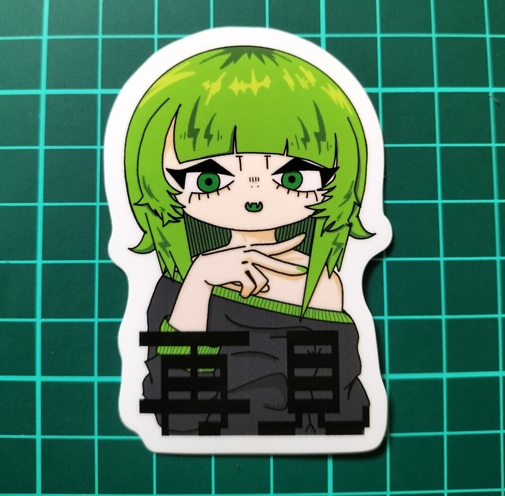 再見ステッカー