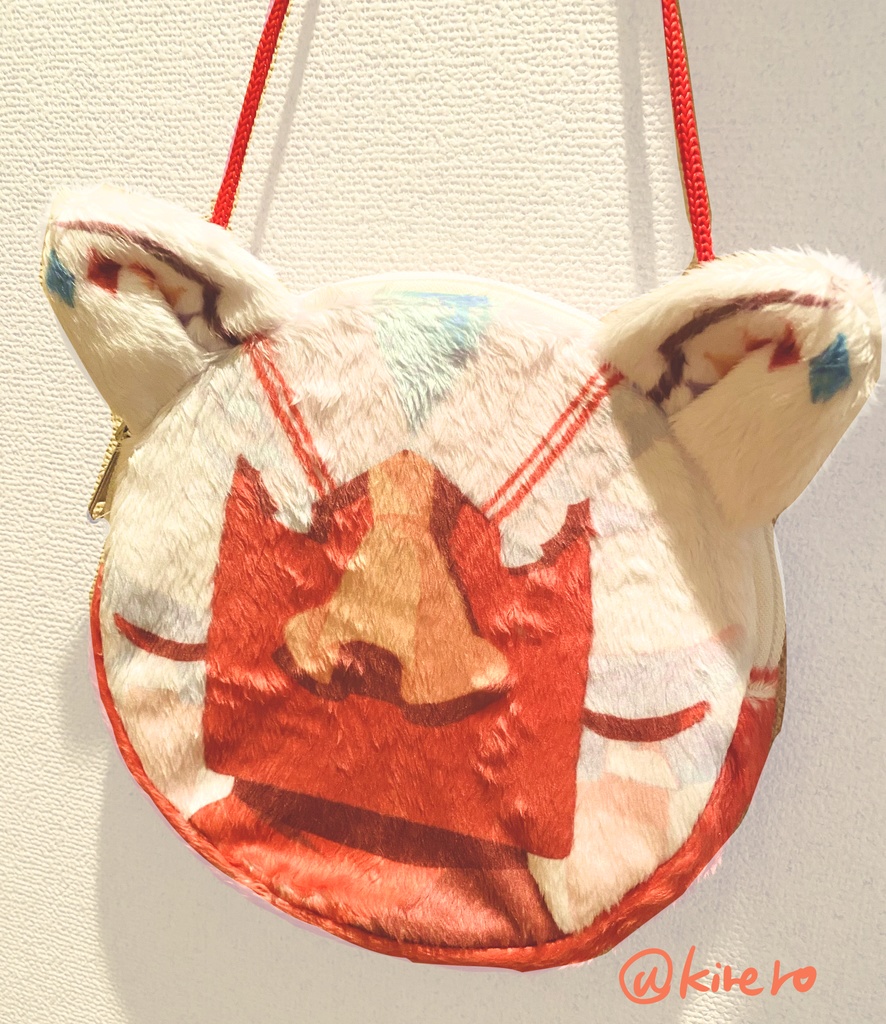 【C107新作】フランちゃんの羽根つき! ラウンドネックポーチ