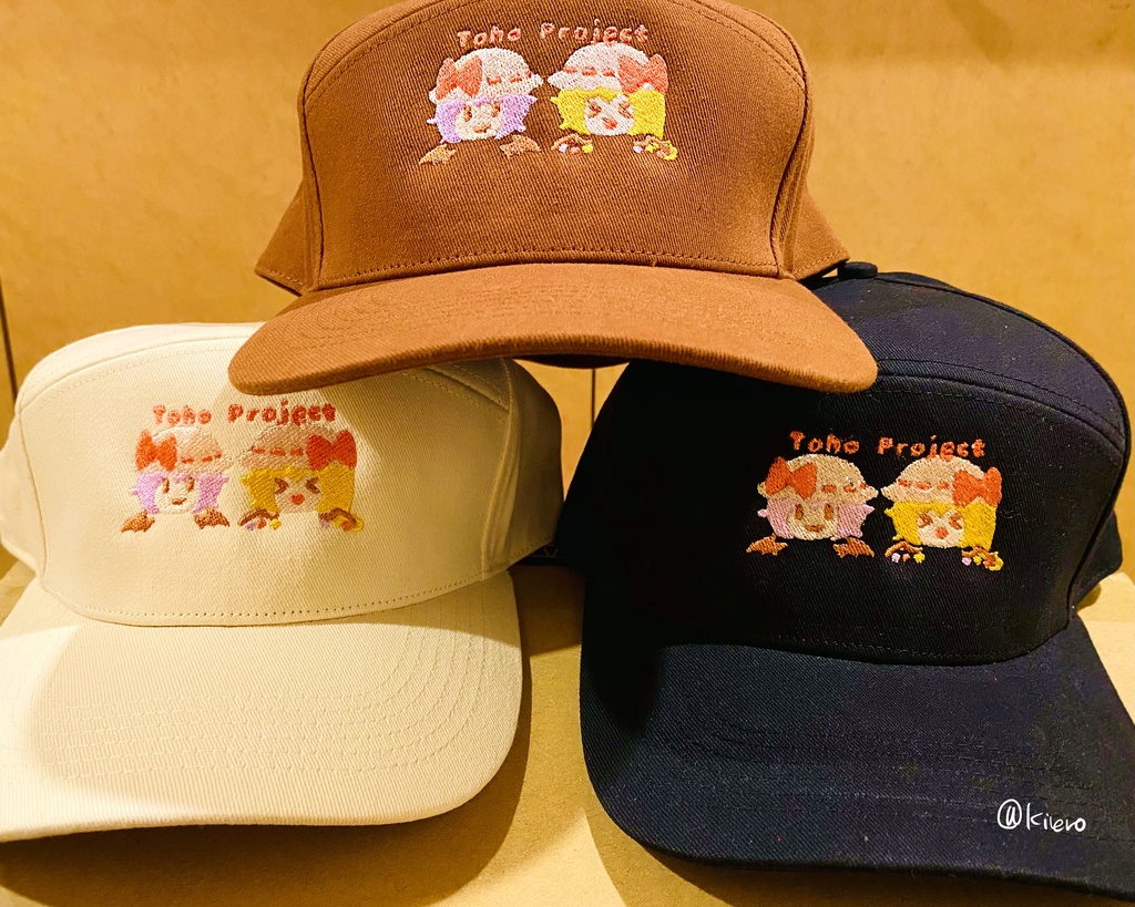 【紅のひろば新作★】レミフラ刺繡キャップ