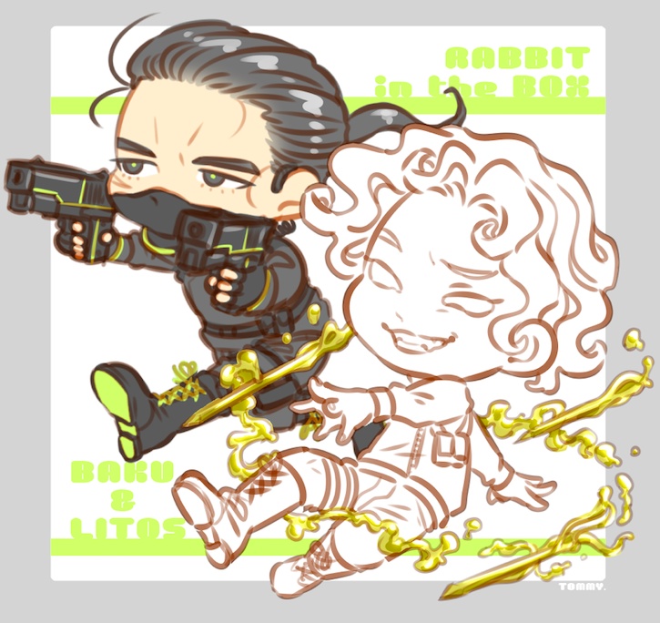 リト獏ステッカー