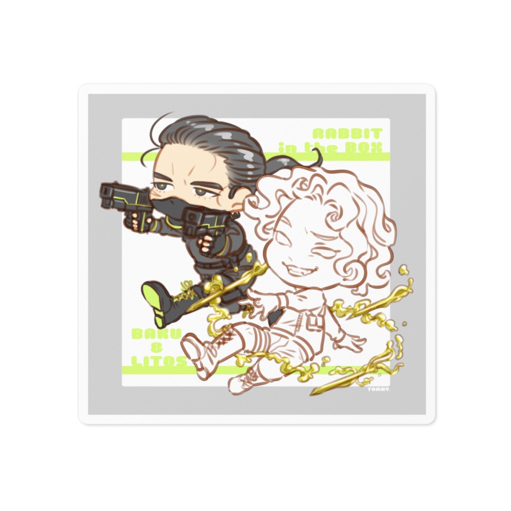 リト獏ステッカー