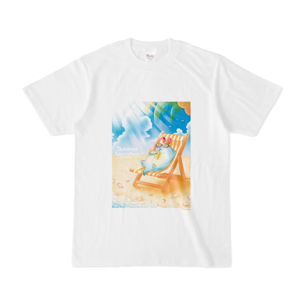 ウミウシTシャツ「夏休み」