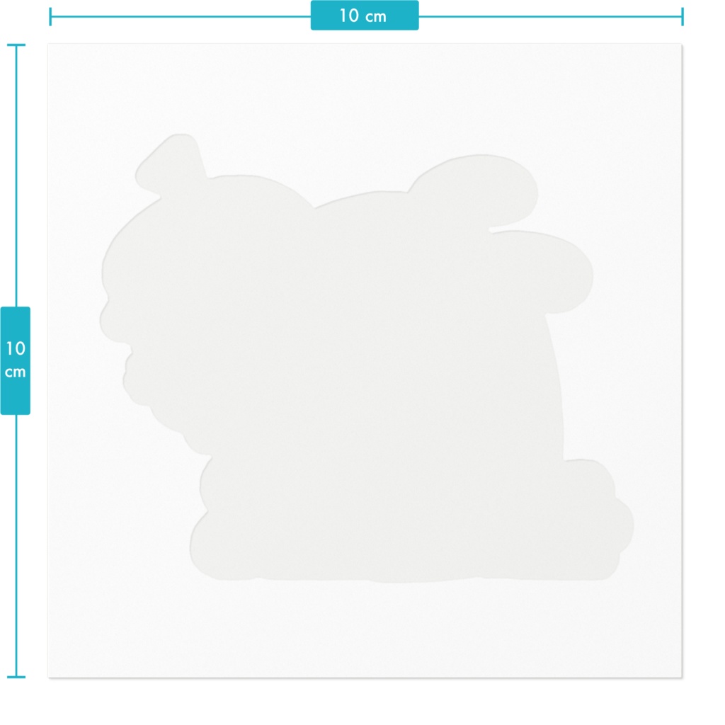 トミウシダイカットステッカー