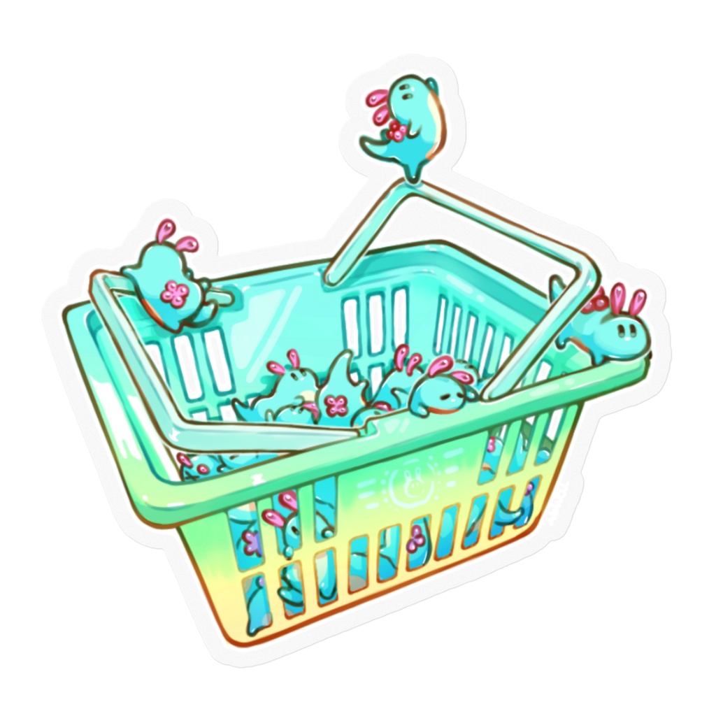 ショッピングトミウシ(ダイカット)