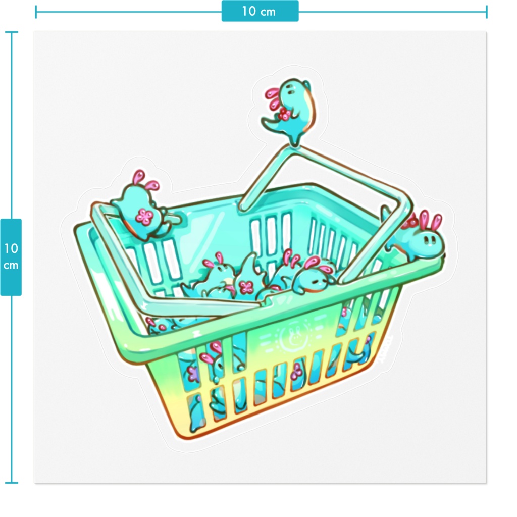 ショッピングトミウシ(ダイカット)