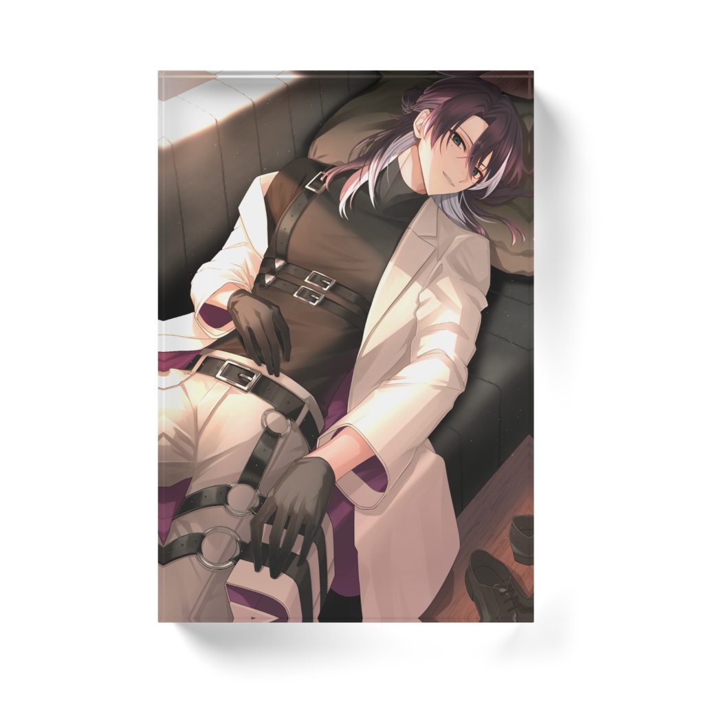 ハフアニ記念イラストアクリルブロック