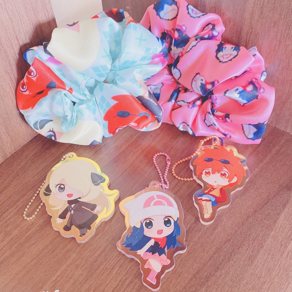 pkmnアクリルキーホルダー シンオウGirls