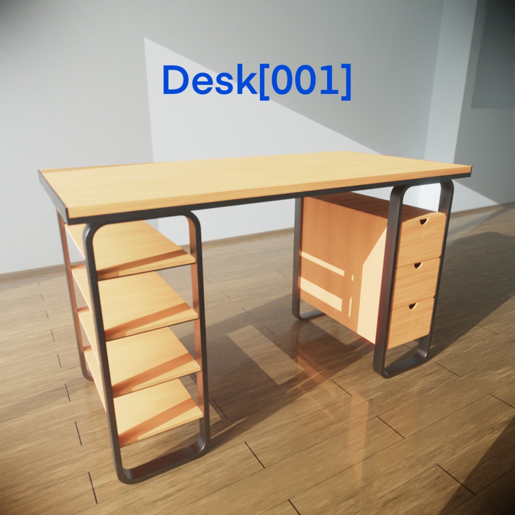 【無料版あり】Desk[001]【机・テーブル・デスク】