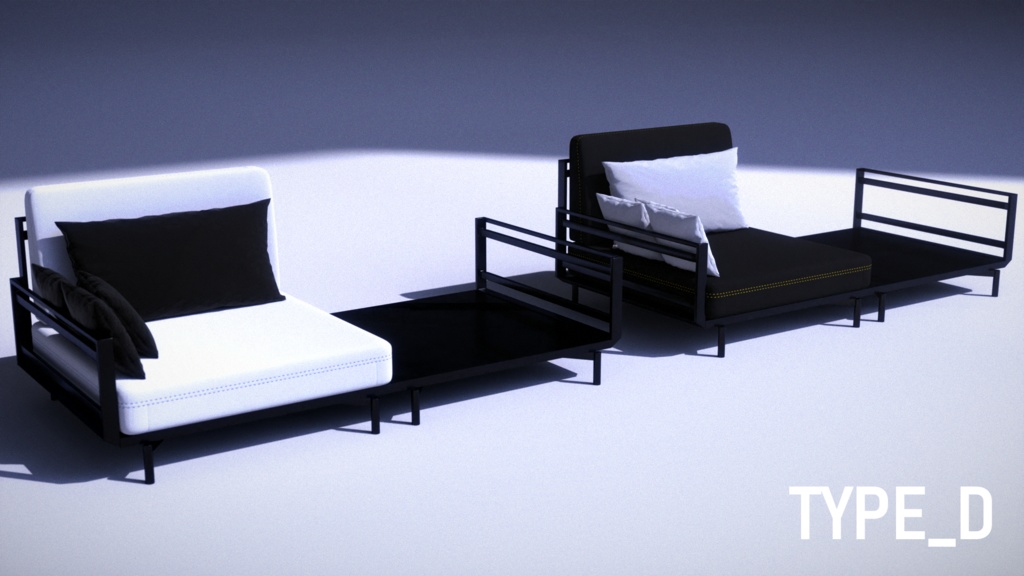 【無料版あり】BenchSofa【椅子・ソファ】