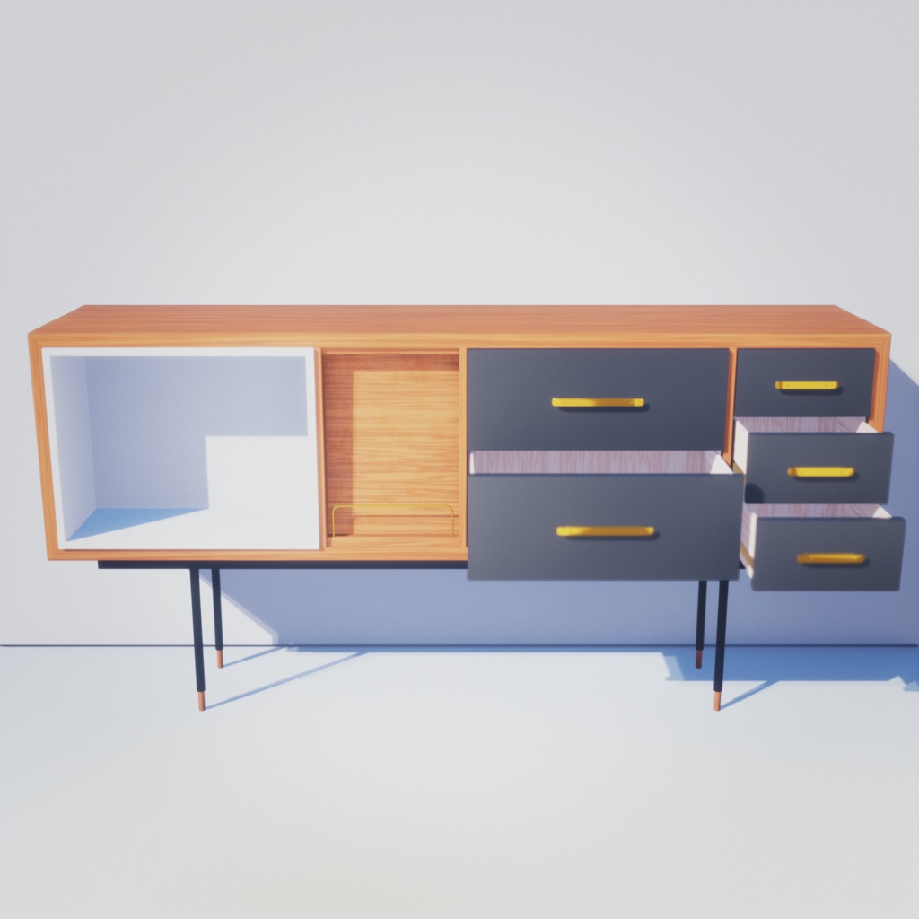 【無料版あり】SideBoard[003]【棚・シェルフ】