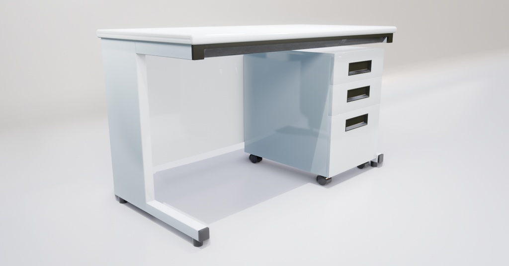 【無料版あり】OfficeDesk[001]【机・テーブル・デスク】