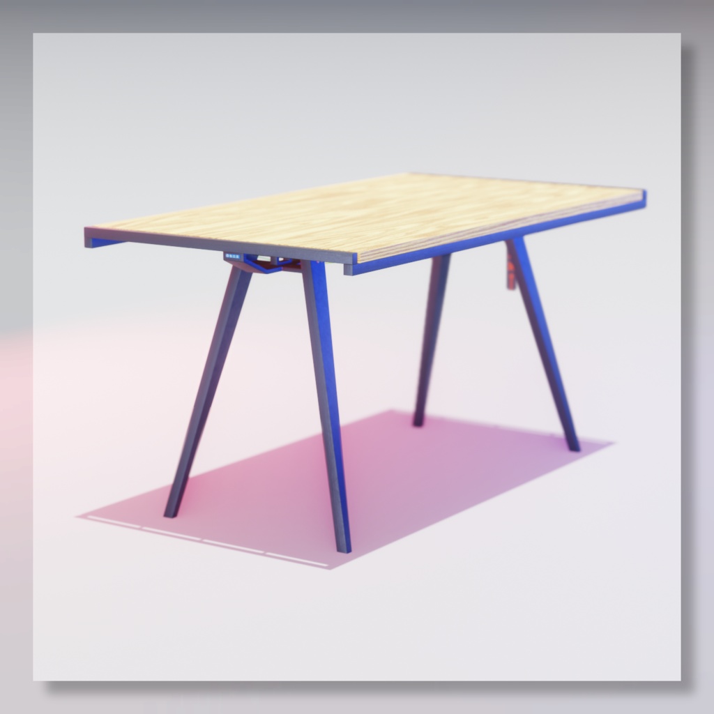 【無料版あり】Table[009]【机・テーブル・デスク】