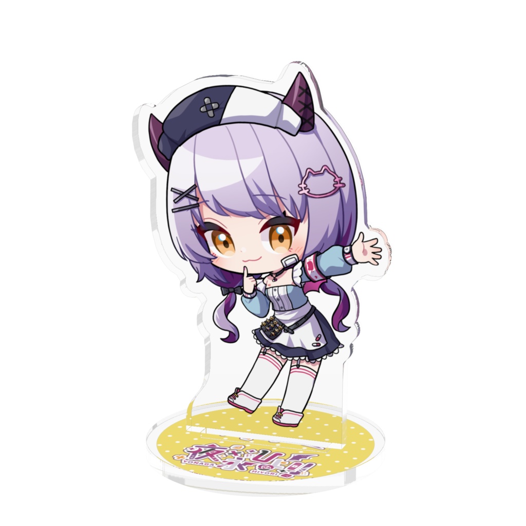 【夜永ひより】新衣装モデル アクリルフィギュア 70×70mm