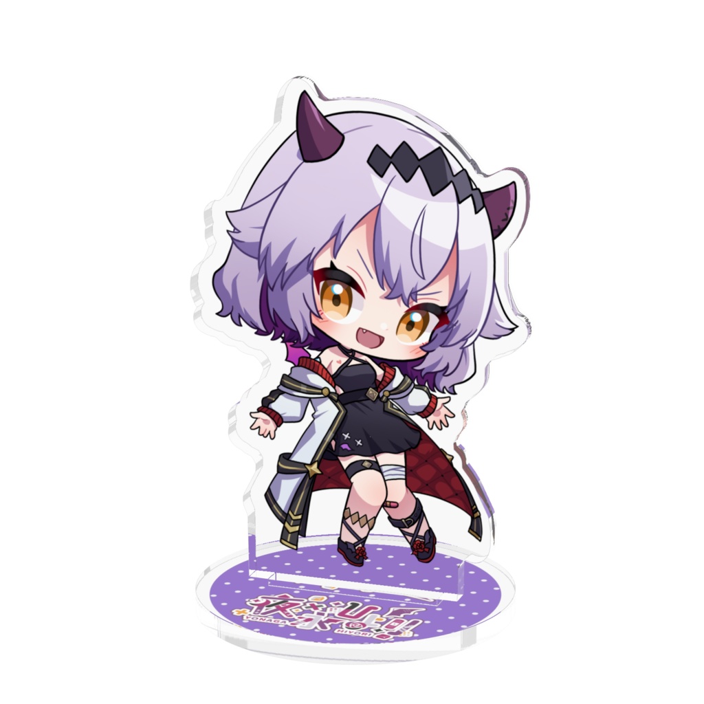 【夜永ひより】通常衣装モデル アクリルフィギュア 70×70mm