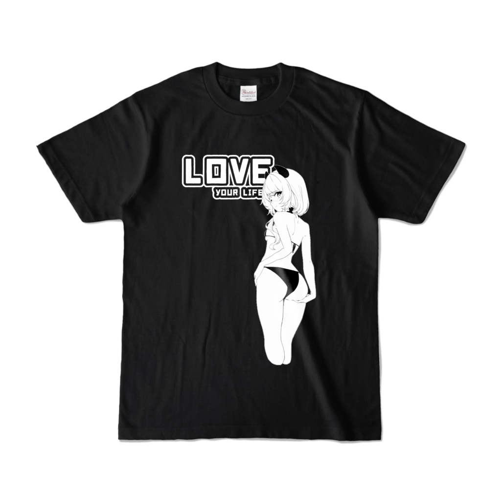 【夜永ひより】My Love Tシャツ 第二弾 【ブラック】