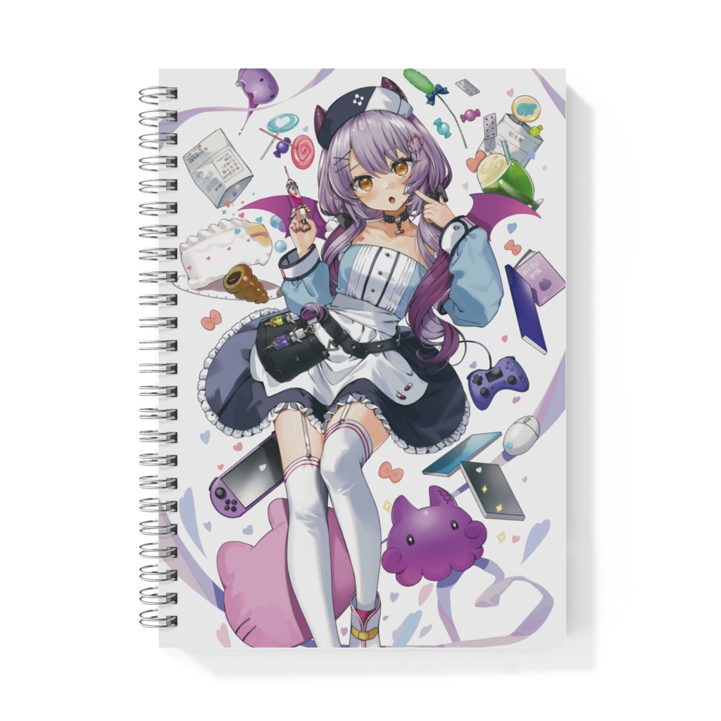 【リングノート】誕生日記念グッズ/サイン入り【夜永ひより】