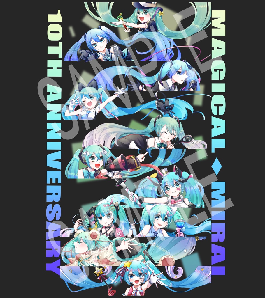 歴代マジミラTシャツ（再販）