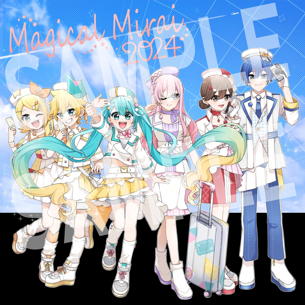 マジカルミライ2024Tシャツ(白)