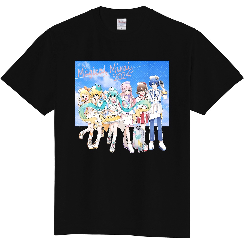 マジカルミライ2024Tシャツ（黒）