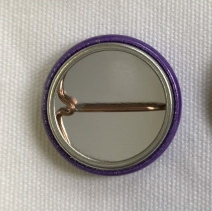 ドット絵いろんなせーらー缶バッジ(紫)25mm