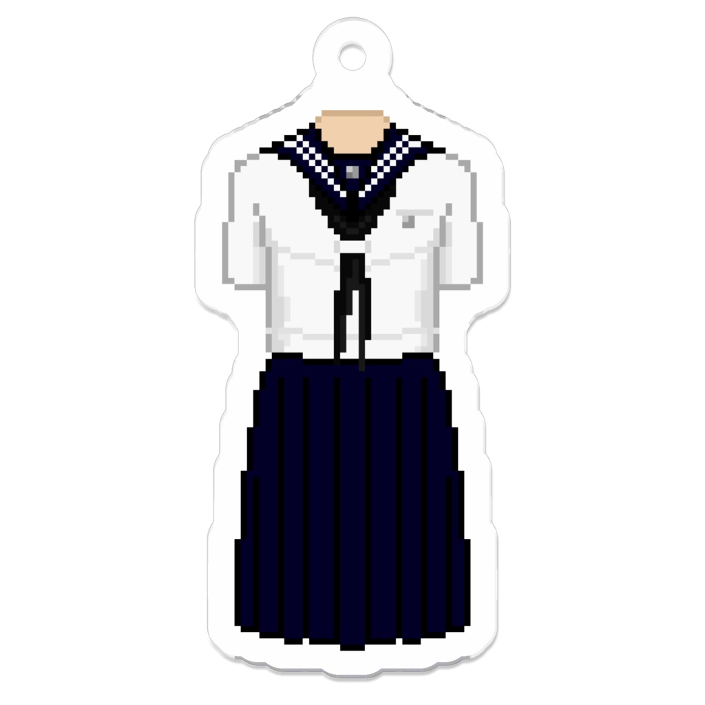 【制服ドット絵アクキー】学習院女子高等科夏服